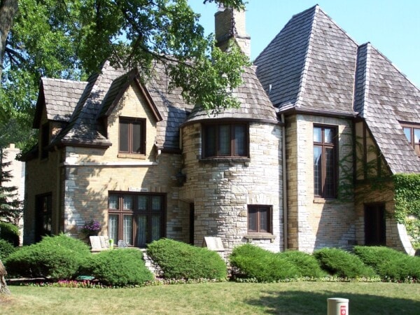 5/8 tapersawn shake roof installation completed by Tilden Roofing.