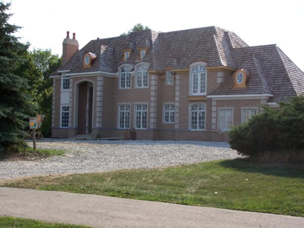 Tilden Roofing team installing 3/4 shake roofing on a residential home